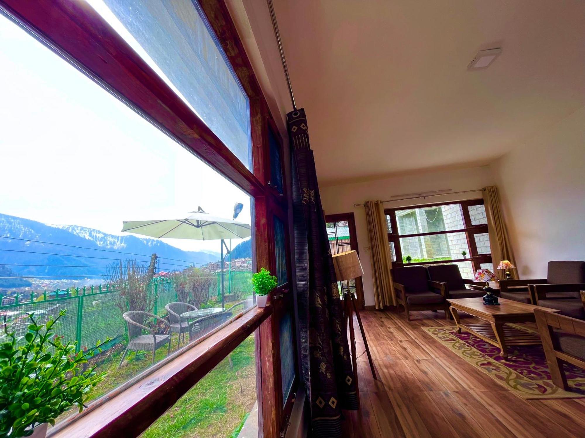 Himalayan River Mountain View 2 Bedrooms Cottage, Manali Экстерьер фото
