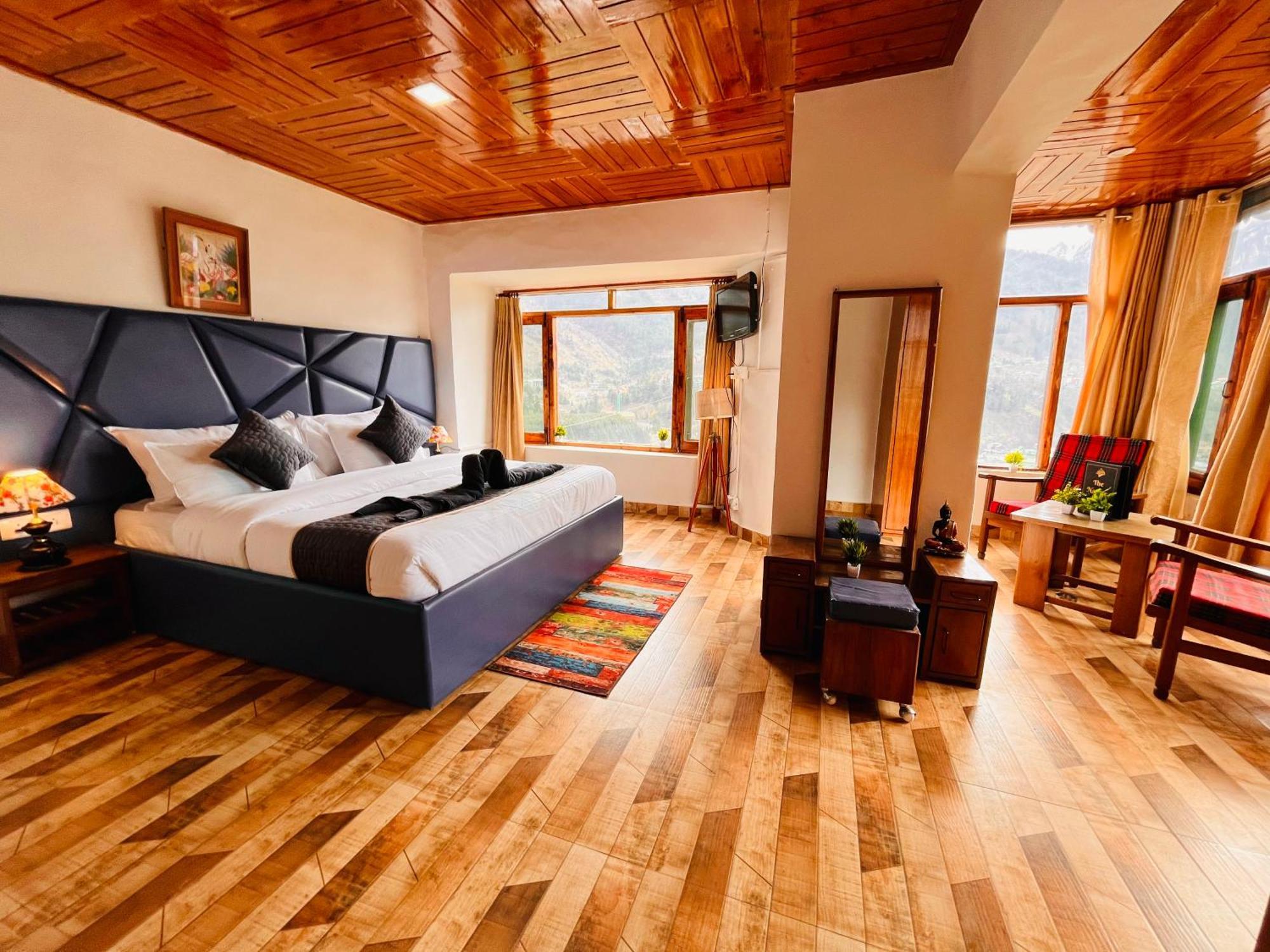 Himalayan River Mountain View 2 Bedrooms Cottage, Manali Экстерьер фото