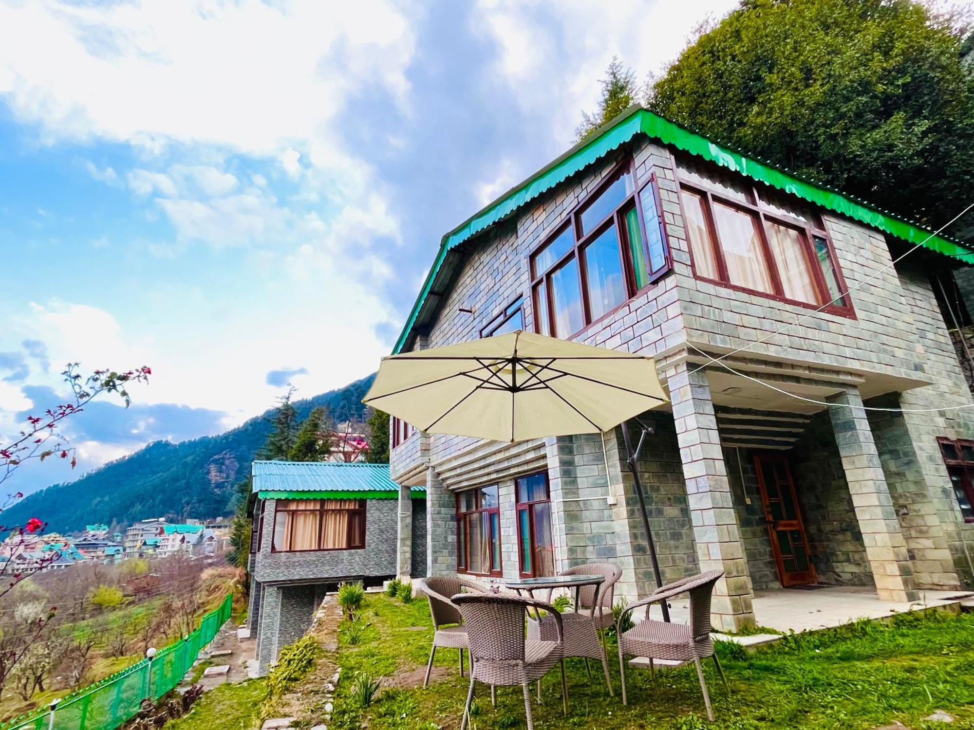 Himalayan River Mountain View 2 Bedrooms Cottage, Manali Экстерьер фото