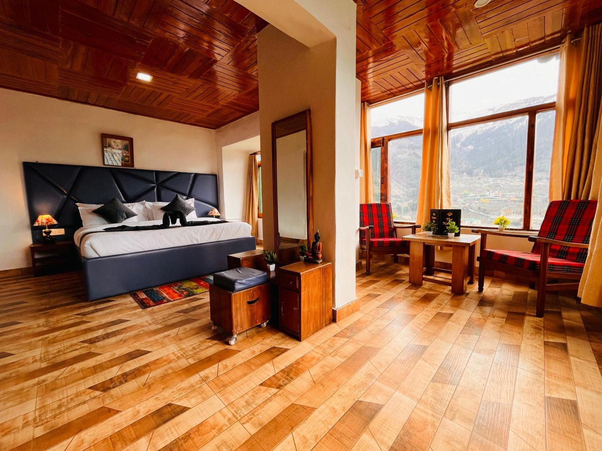 Himalayan River Mountain View 2 Bedrooms Cottage, Manali Экстерьер фото