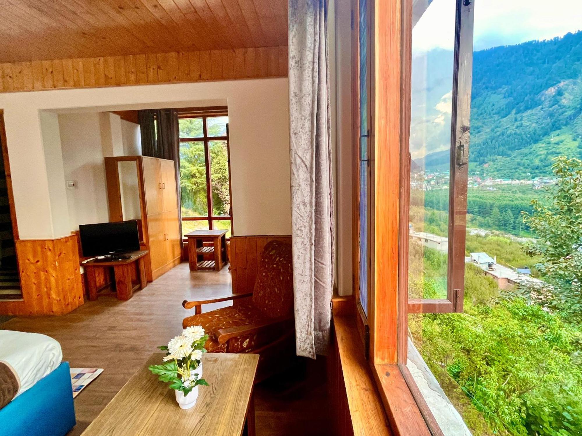 Himalayan River Mountain View 2 Bedrooms Cottage, Manali Экстерьер фото