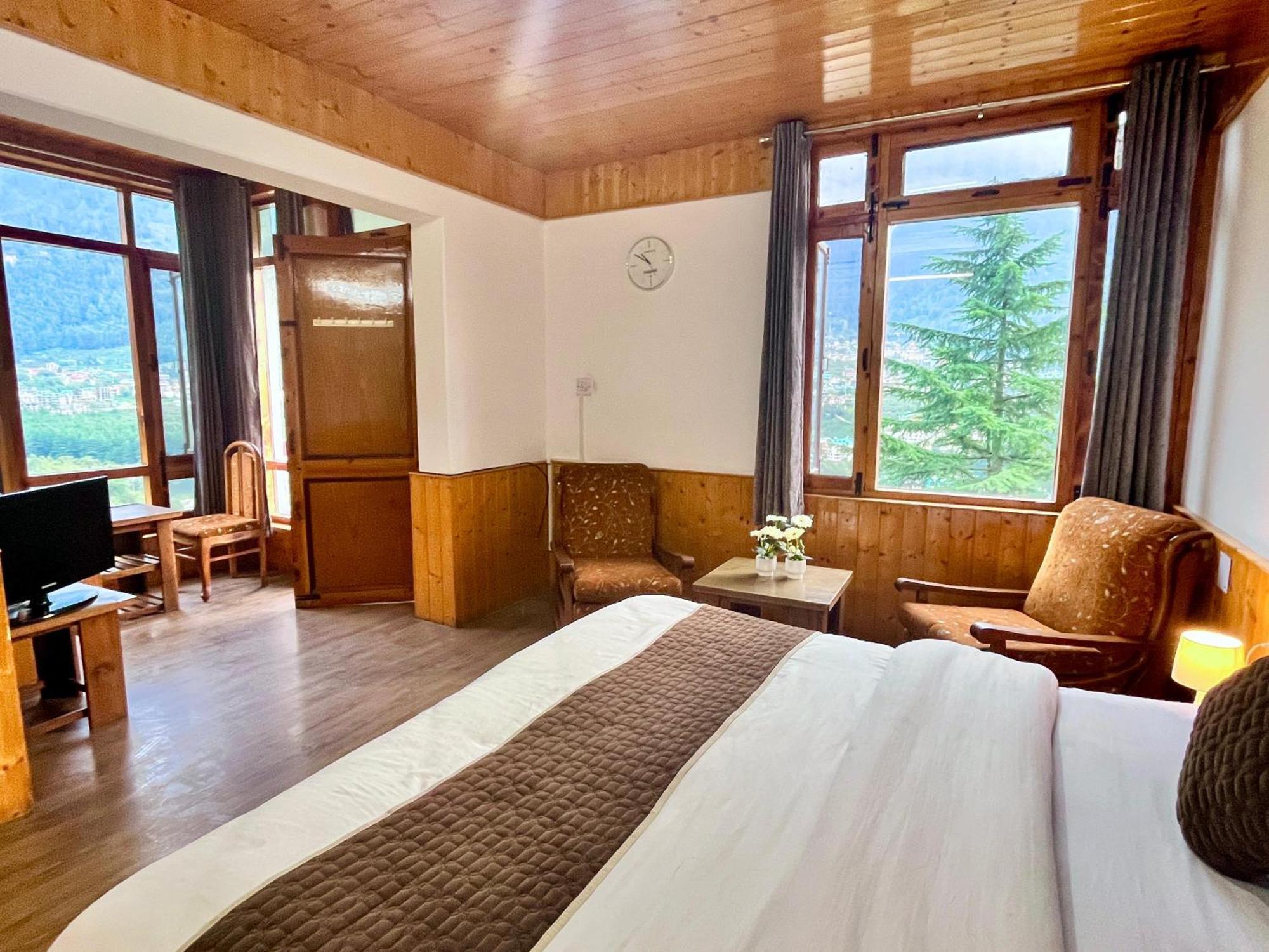 Himalayan River Mountain View 2 Bedrooms Cottage, Manali Экстерьер фото